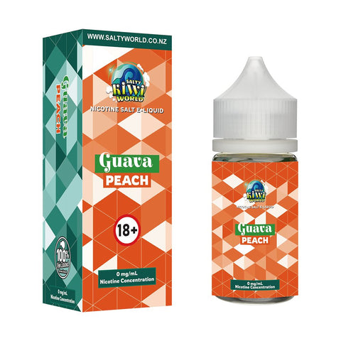 Guava Peach Nicotine Salt E - liquid | Shosha Vape NZ