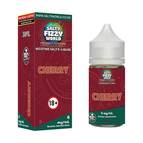 [Ice Cola Edition] Cherry Nicotine Salt E - liquid | Shosha Vape NZ