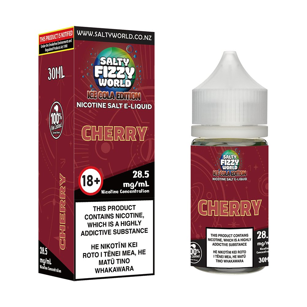 [Ice Cola Edition] Cherry Nicotine Salt E - liquid | Shosha Vape NZ