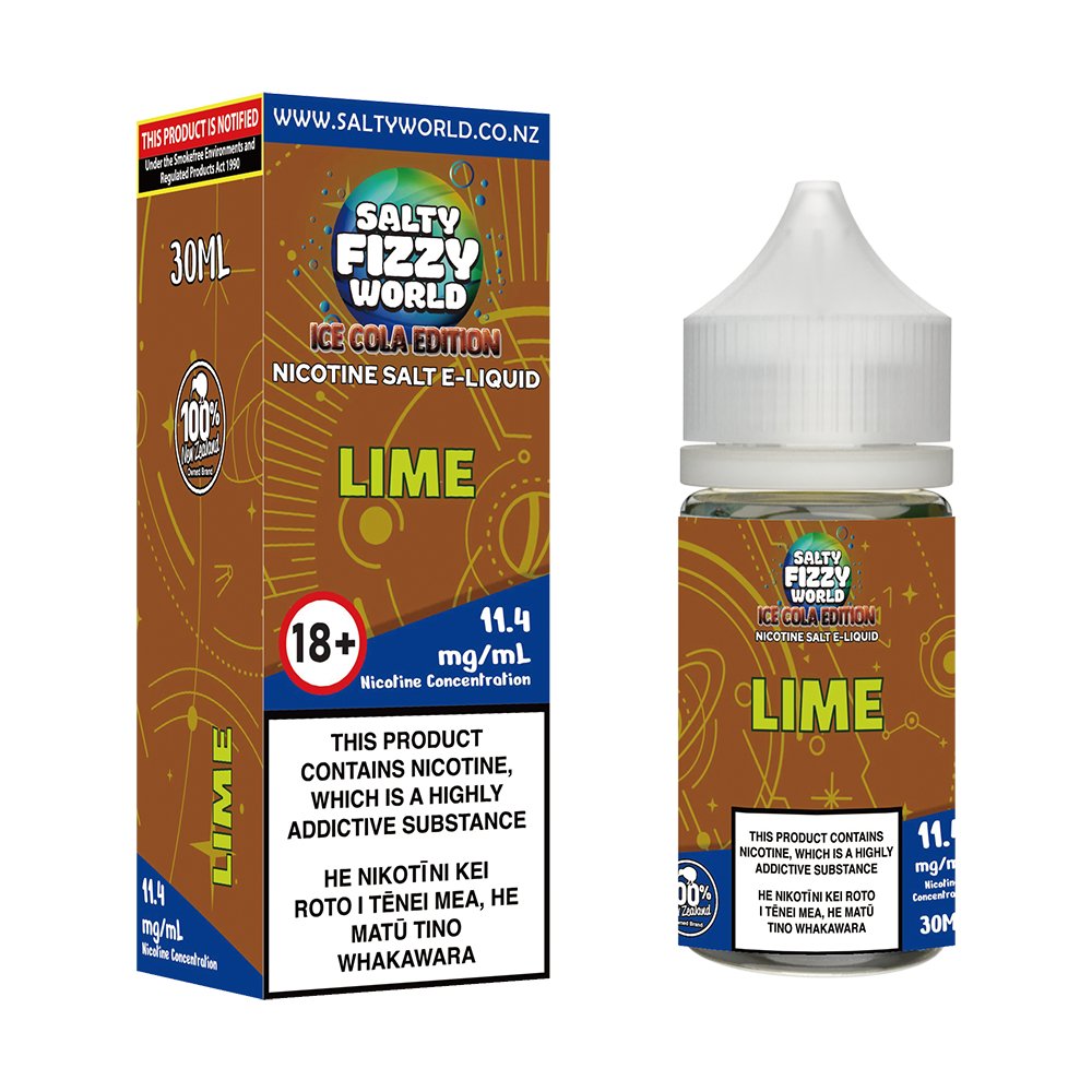 [Ice Cola Edition] Lime Nicotine Salt E - liquid | Shosha Vape NZ