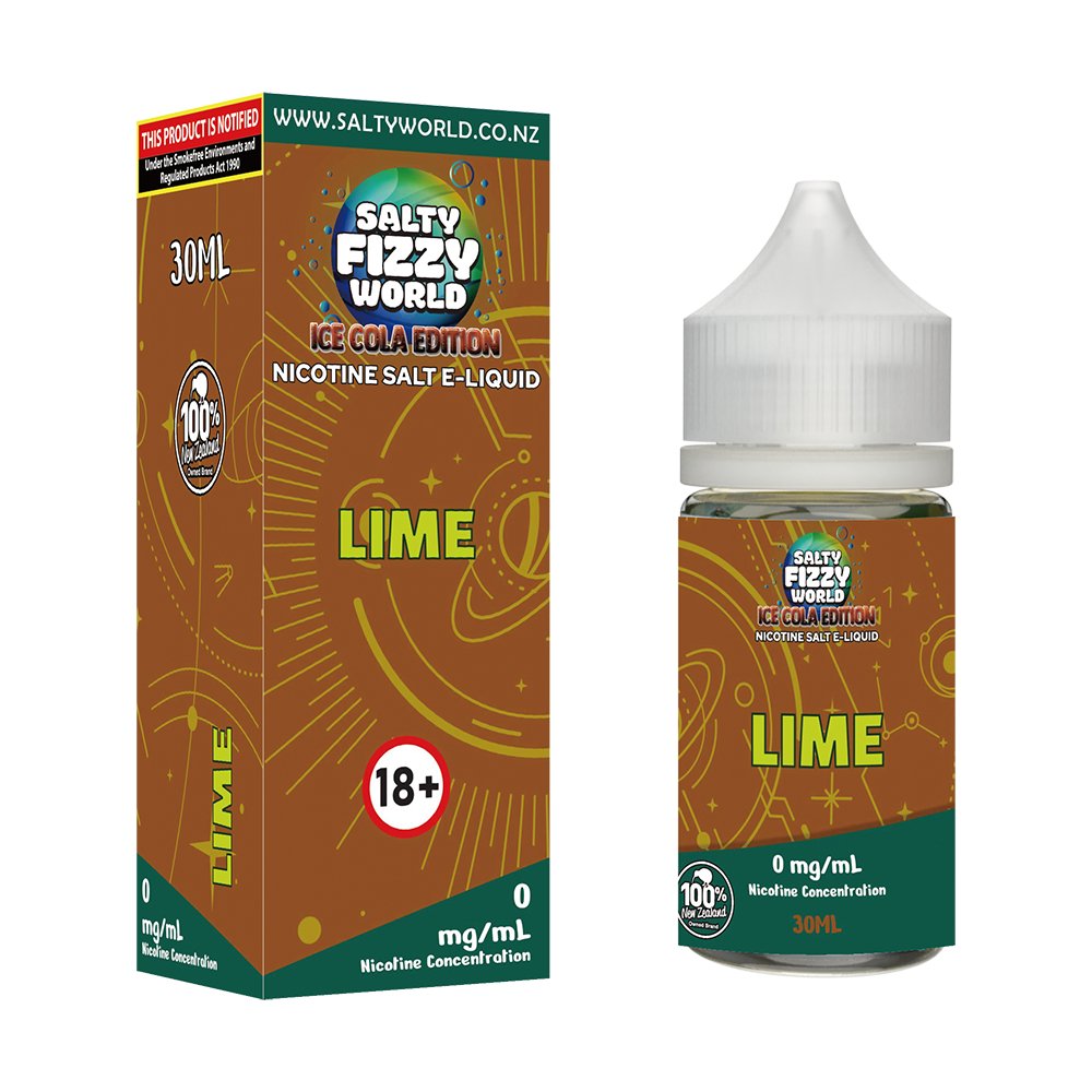 [Ice Cola Edition] Lime Nicotine Salt E - liquid | Shosha Vape NZ