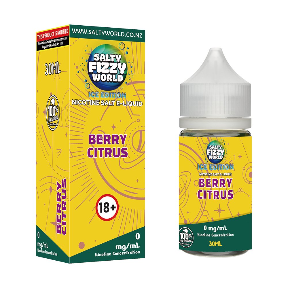 [Ice Edition] Berry Citrus Nicotine Salt E - liquid | Shosha Vape NZ