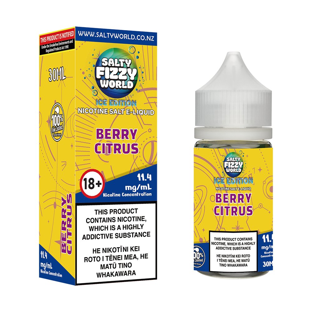 [Ice Edition] Berry Citrus Nicotine Salt E - liquid | Shosha Vape NZ