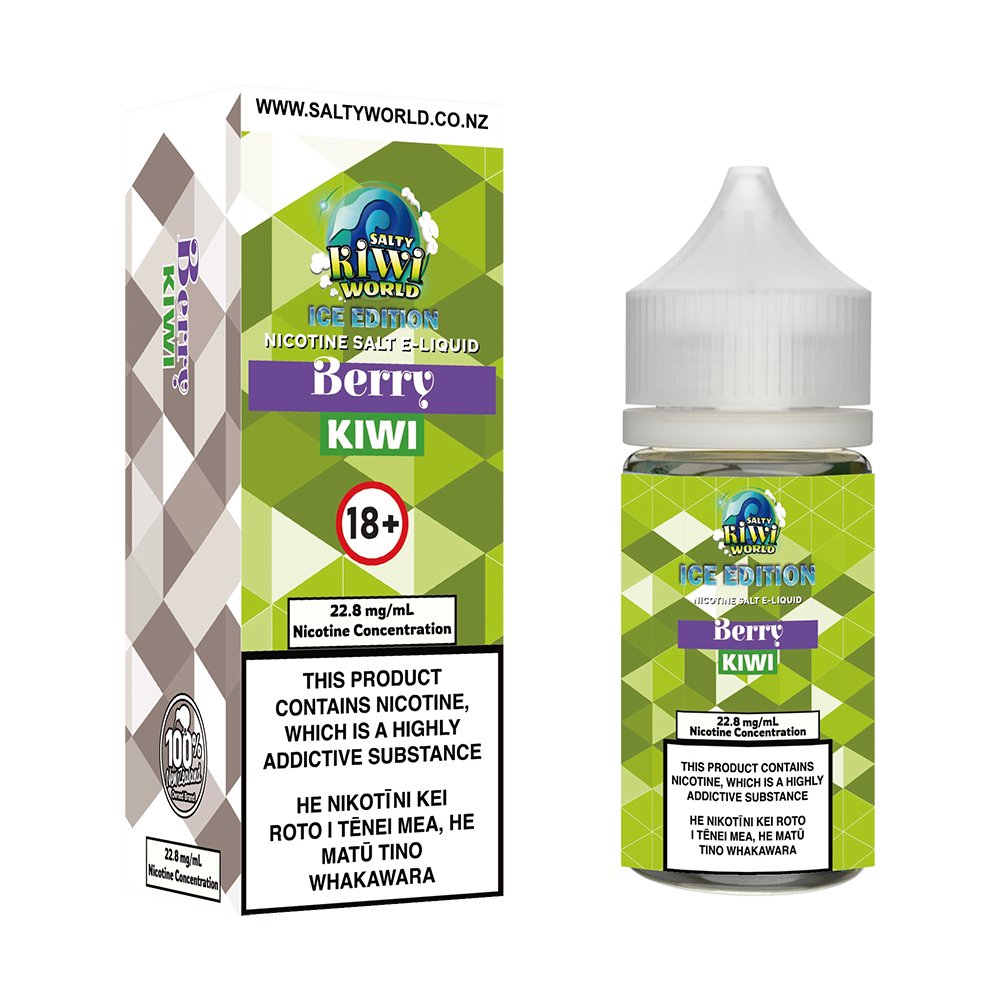 [Ice Edition] Berry Kiwi Nicotine Salt E - liquid | Shosha Vape NZ