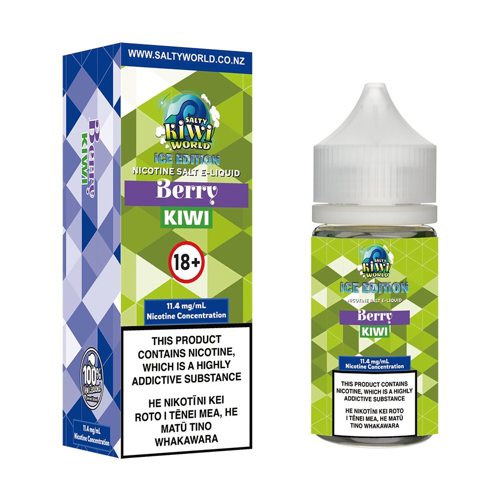 [Ice Edition] Berry Kiwi Nicotine Salt E - liquid | Shosha Vape NZ