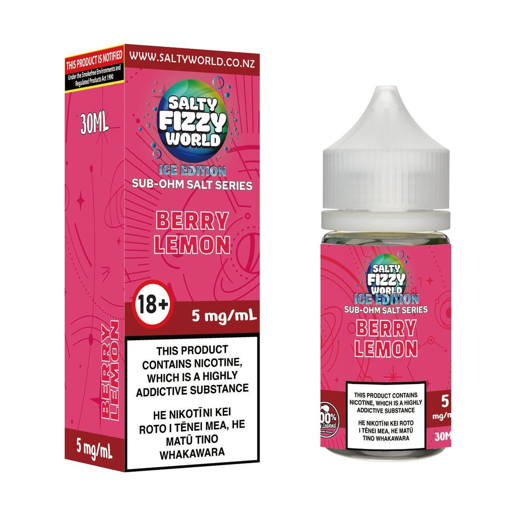 [Ice Edition] Berry Lemon Sub - Ohm Nicotine Salt E - liquid | Shosha Vape NZ