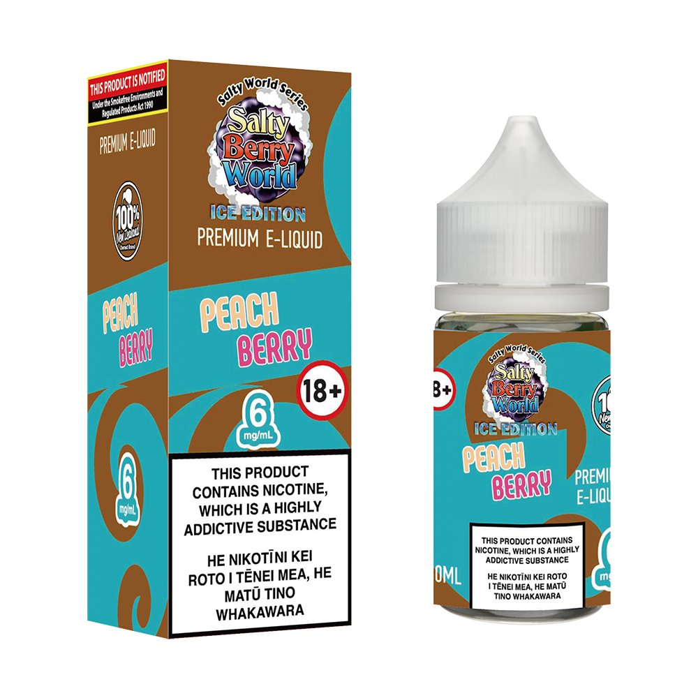 [Ice Edition] Berry Peach E - liquid | Shosha Vape NZ