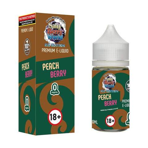 [Ice Edition] Berry Peach E - liquid | Shosha Vape NZ