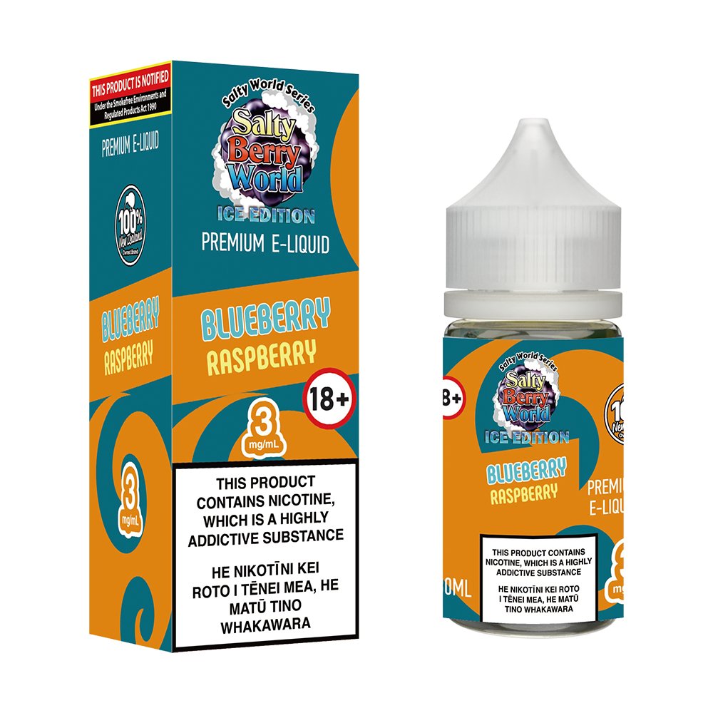 [Ice Edition] Blueberry Raspberry E - liquid | Shosha Vape NZ