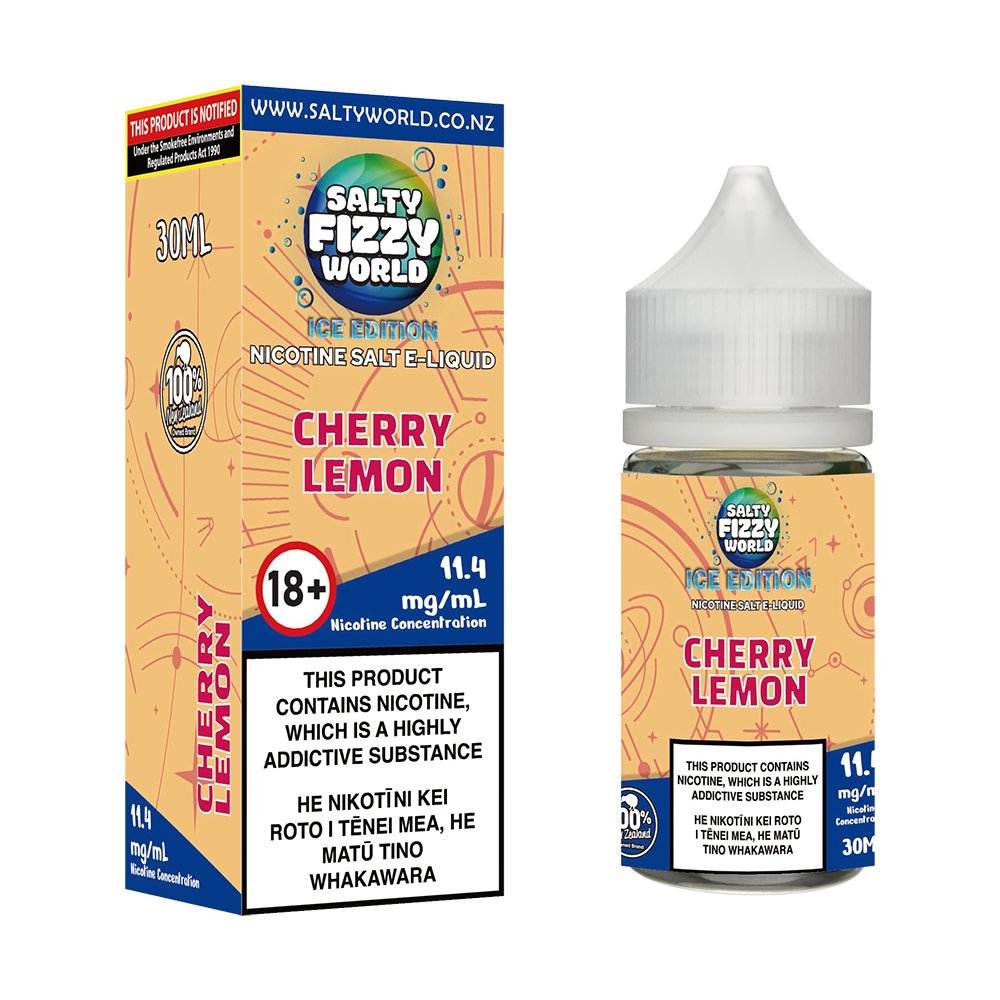 [Ice Edition] Cherry Lemon Nicotine Salt E - liquid | Shosha Vape NZ