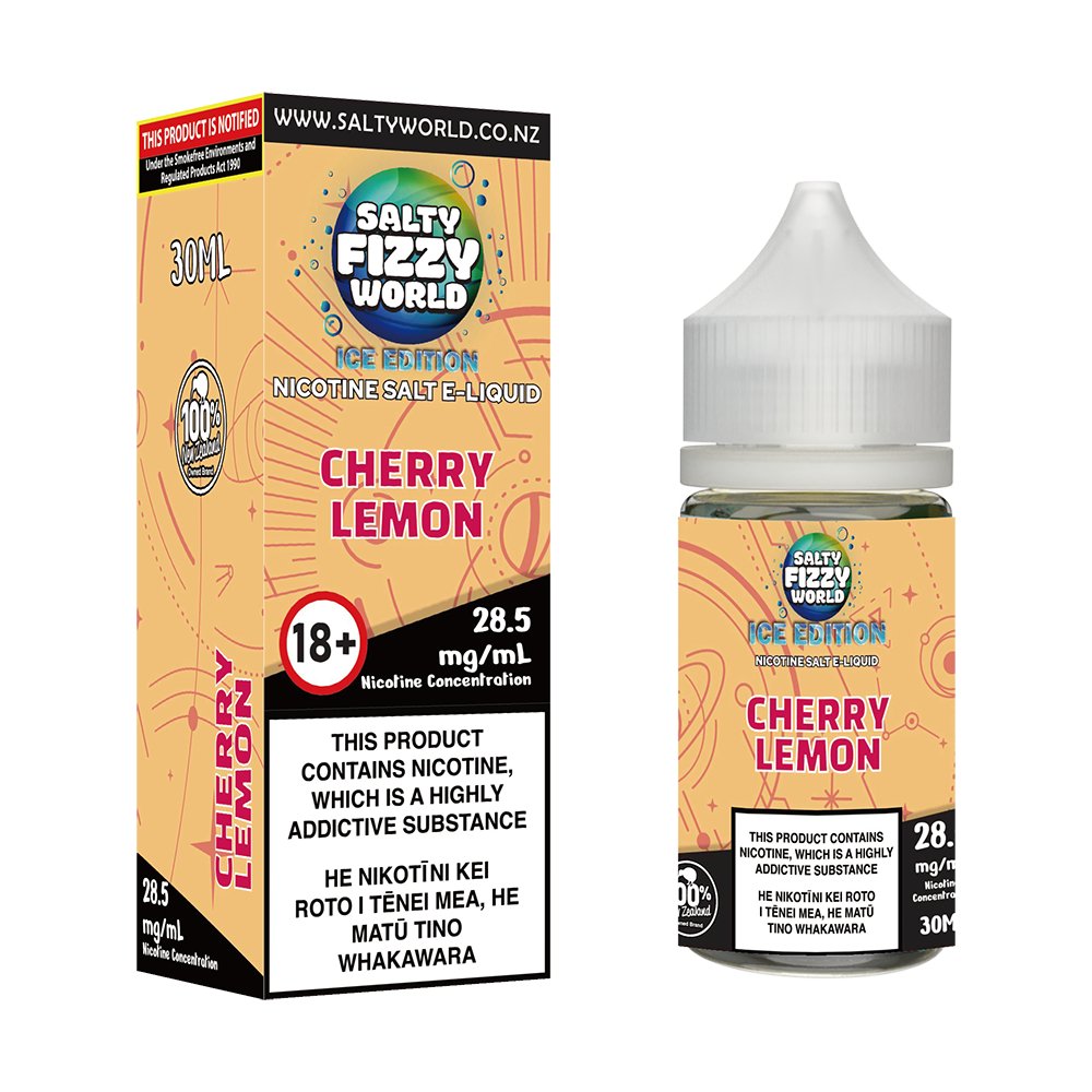 [Ice Edition] Cherry Lemon Nicotine Salt E - liquid | Shosha Vape NZ