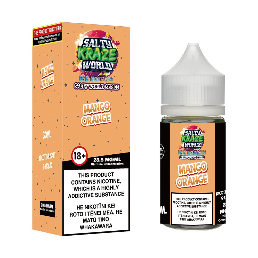 [Ice Edition] Mango Orange Nicotine Salt E - liquid | Shosha Vape NZ