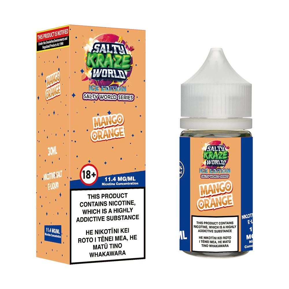 [Ice Edition] Mango Orange Nicotine Salt E - liquid | Shosha Vape NZ