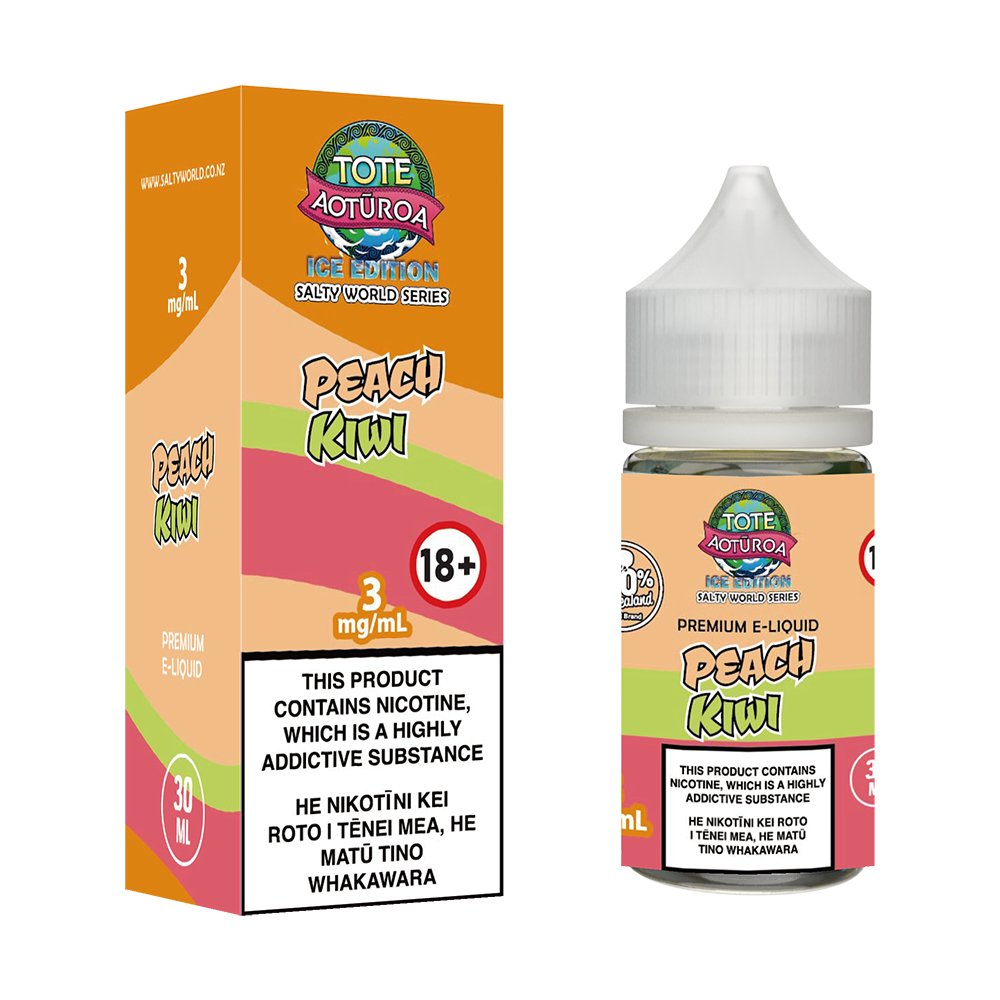 [Ice Edition] Peach Kiwi E - liquid | Shosha Vape NZ