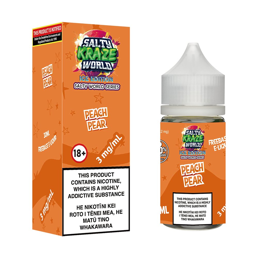 [Ice Edition] Peach Pear E - liquid | Shosha Vape NZ