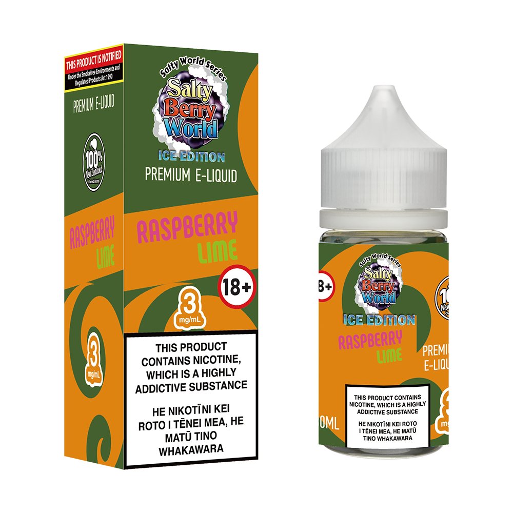 [Ice Edition] Raspberry Lime E - liquid | Shosha Vape NZ