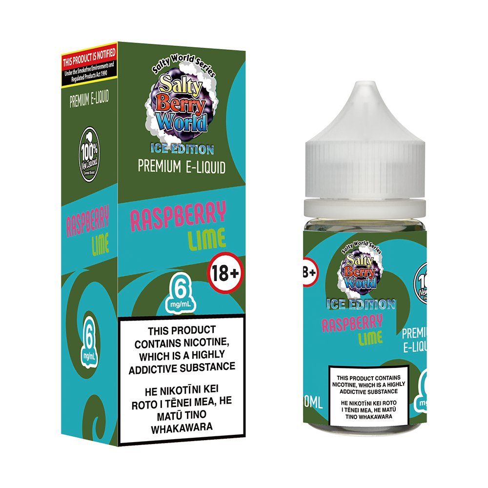 [Ice Edition] Raspberry Lime E - liquid | Shosha Vape NZ