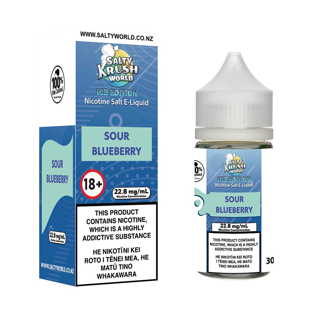 [Ice Edition] Sour Blueberry Nicotine Salt E - Liquid | Shosha Vape NZ