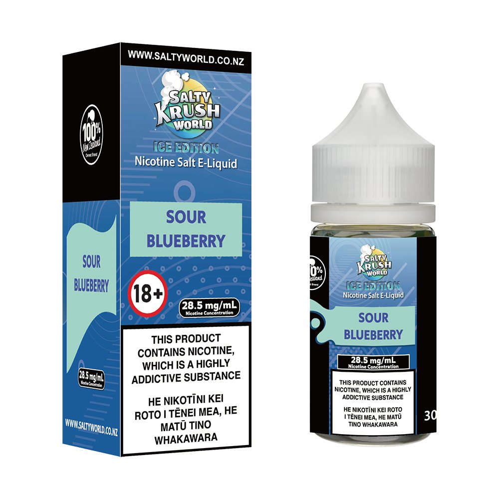 [Ice Edition] Sour Blueberry Nicotine Salt E - Liquid | Shosha Vape NZ