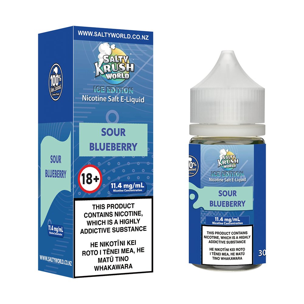 [Ice Edition] Sour Blueberry Nicotine Salt E - Liquid | Shosha Vape NZ