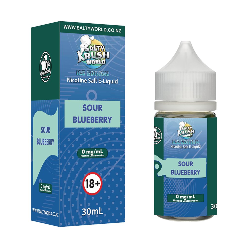 [Ice Edition] Sour Blueberry Nicotine Salt E - Liquid | Shosha Vape NZ