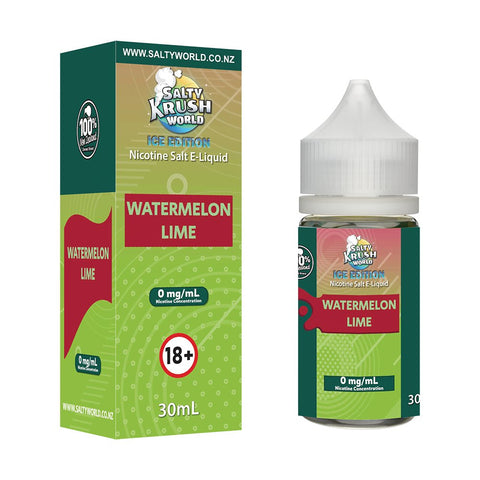 [Ice Edition] Watermelon Lime Nicotine Salt E - Liquid | Shosha Vape NZ