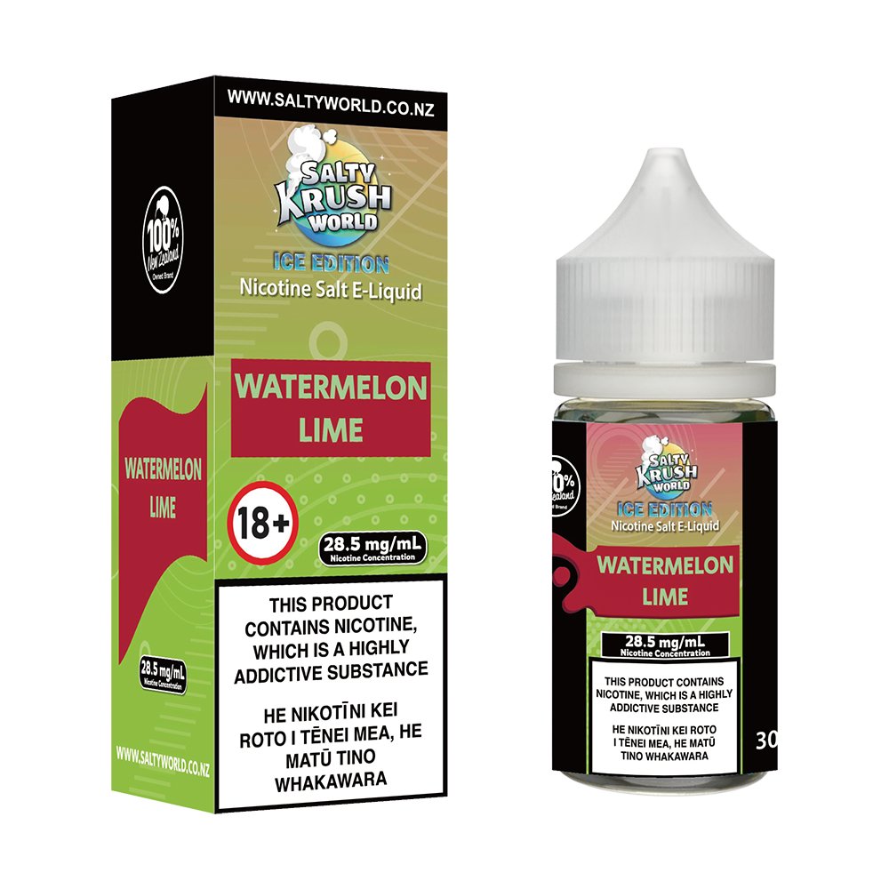 [Ice Edition] Watermelon Lime Nicotine Salt E - Liquid | Shosha Vape NZ