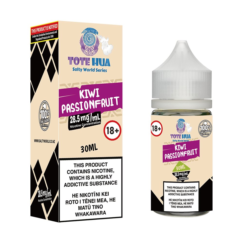 Kiwi Passionfruit Nicotine Salt E - liquid | Shosha Vape NZ