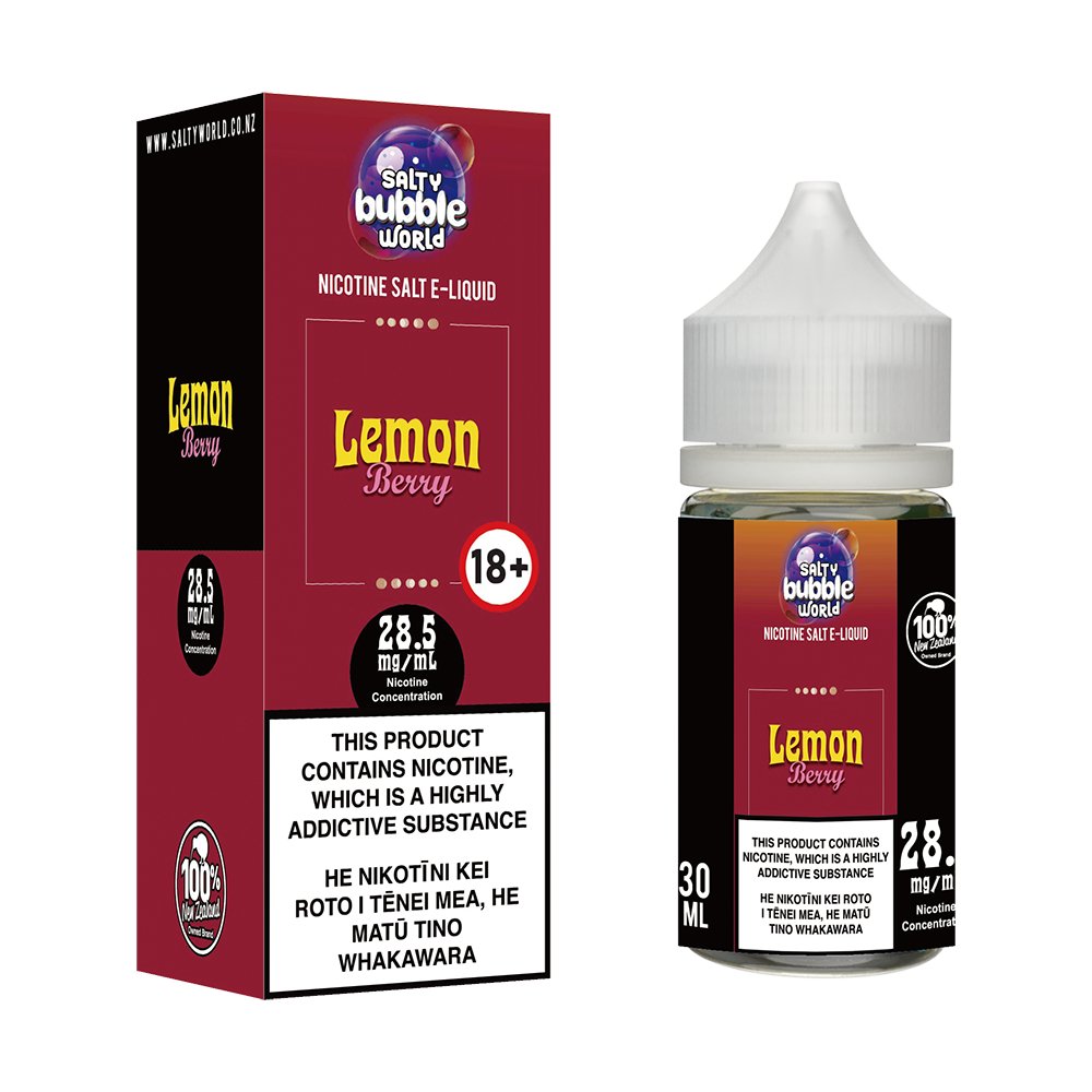 Lemon Berry Nicotine Salt E - liquid | Shosha Vape NZ