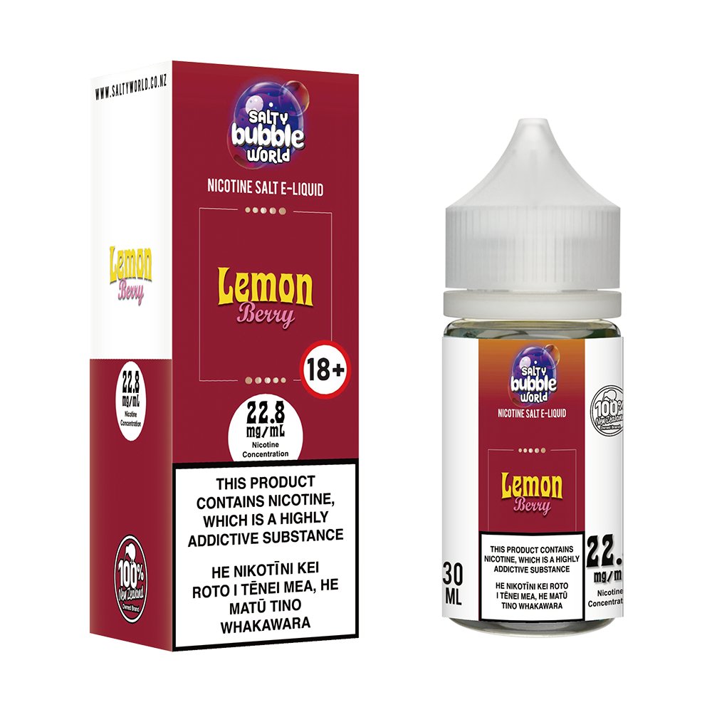 Lemon Berry Nicotine Salt E - liquid | Shosha Vape NZ