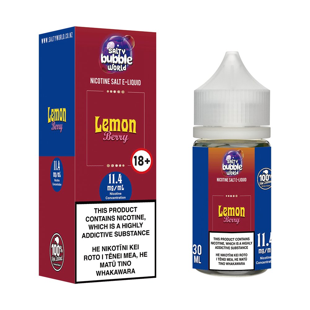 Lemon Berry Nicotine Salt E - liquid | Shosha Vape NZ