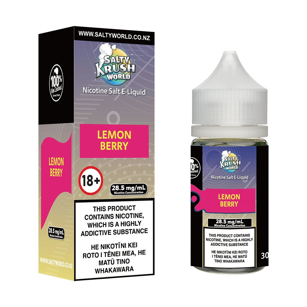 Lemon Berry Nicotine Salt E - liquid | Shosha Vape NZ