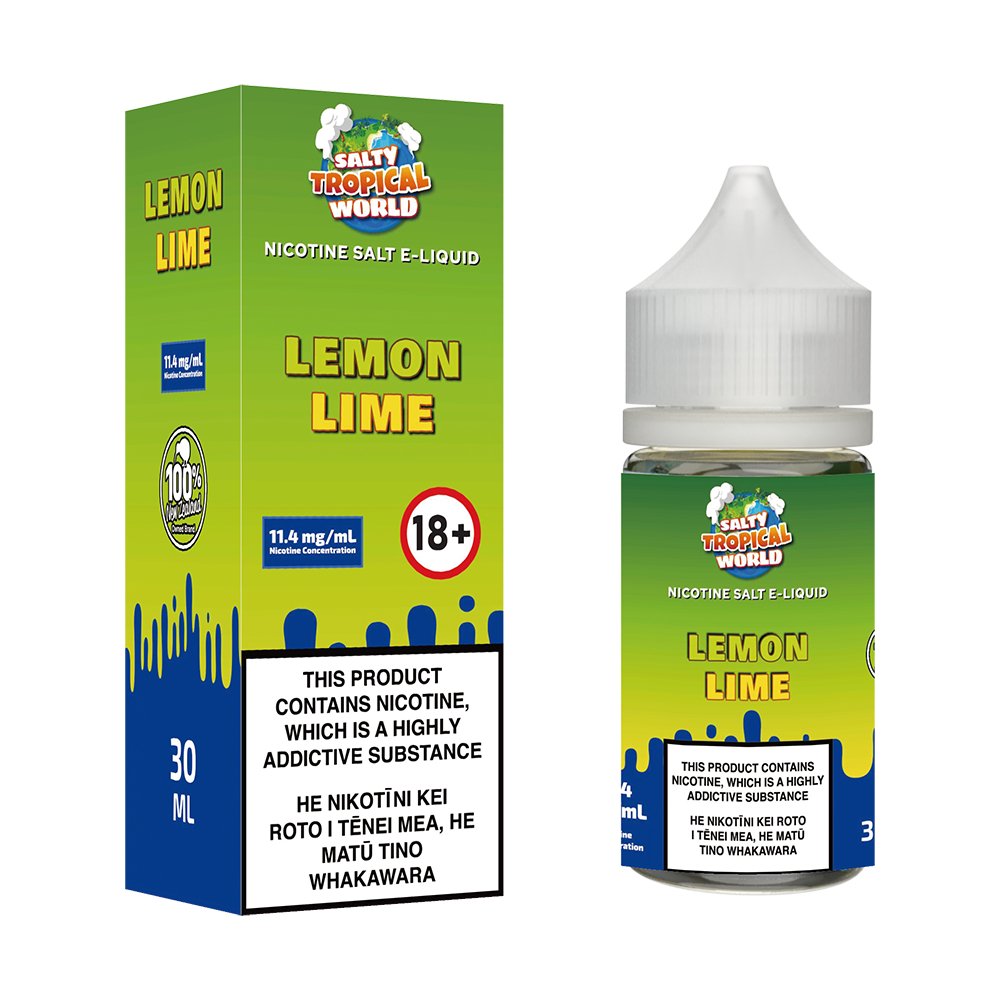 Lemon Lime Nicotine Salt E - Liquid | Shosha Vape NZ