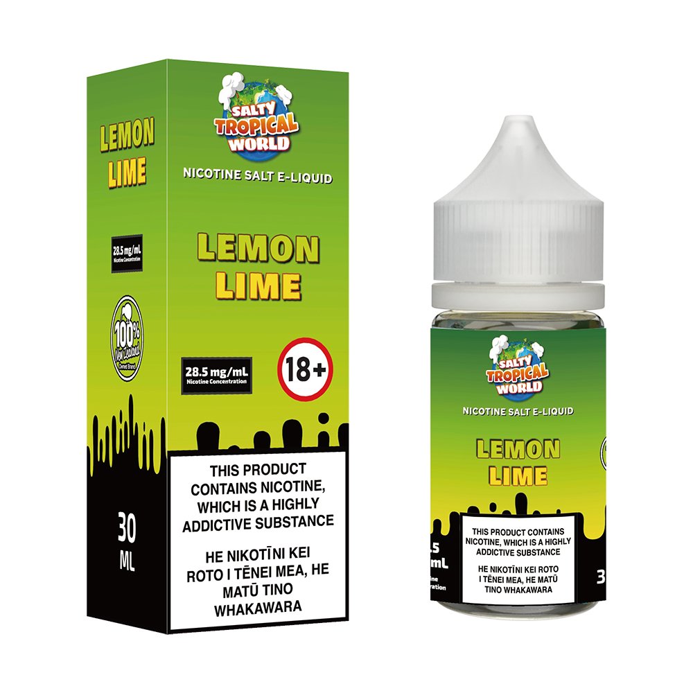 Lemon Lime Nicotine Salt E - Liquid | Shosha Vape NZ