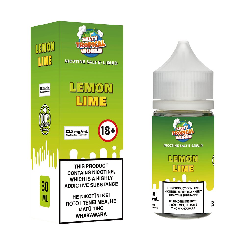 Lemon Lime Nicotine Salt E - Liquid | Shosha Vape NZ