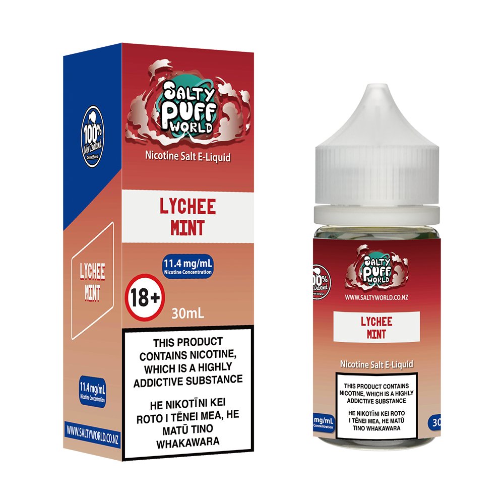 Lychee Mint Nicotine Salt E - Liquid | Shosha Vape NZ