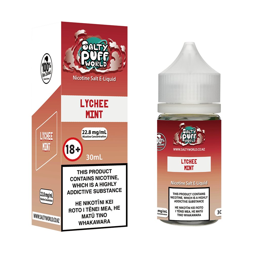 Lychee Mint Nicotine Salt E - Liquid | Shosha Vape NZ