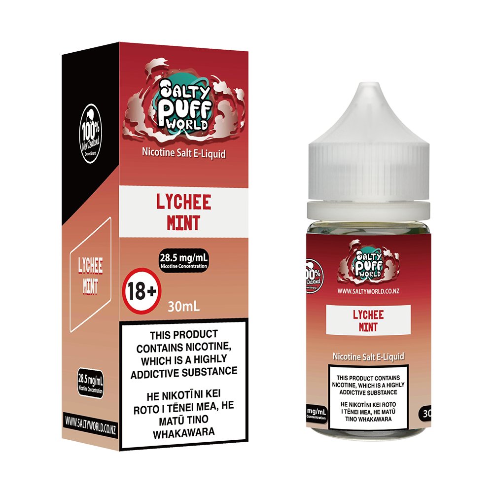 Lychee Mint Nicotine Salt E - Liquid | Shosha Vape NZ