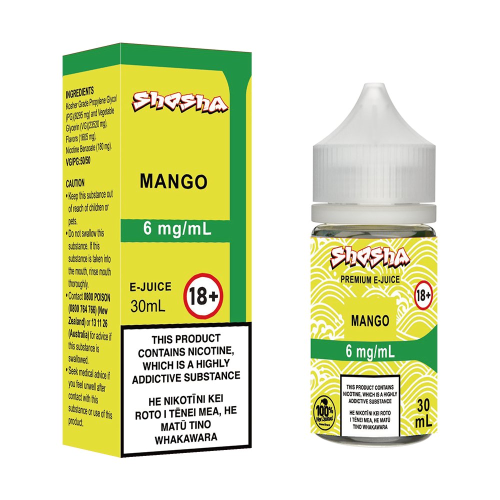 Mango E - Liquid | Shosha Vape NZ