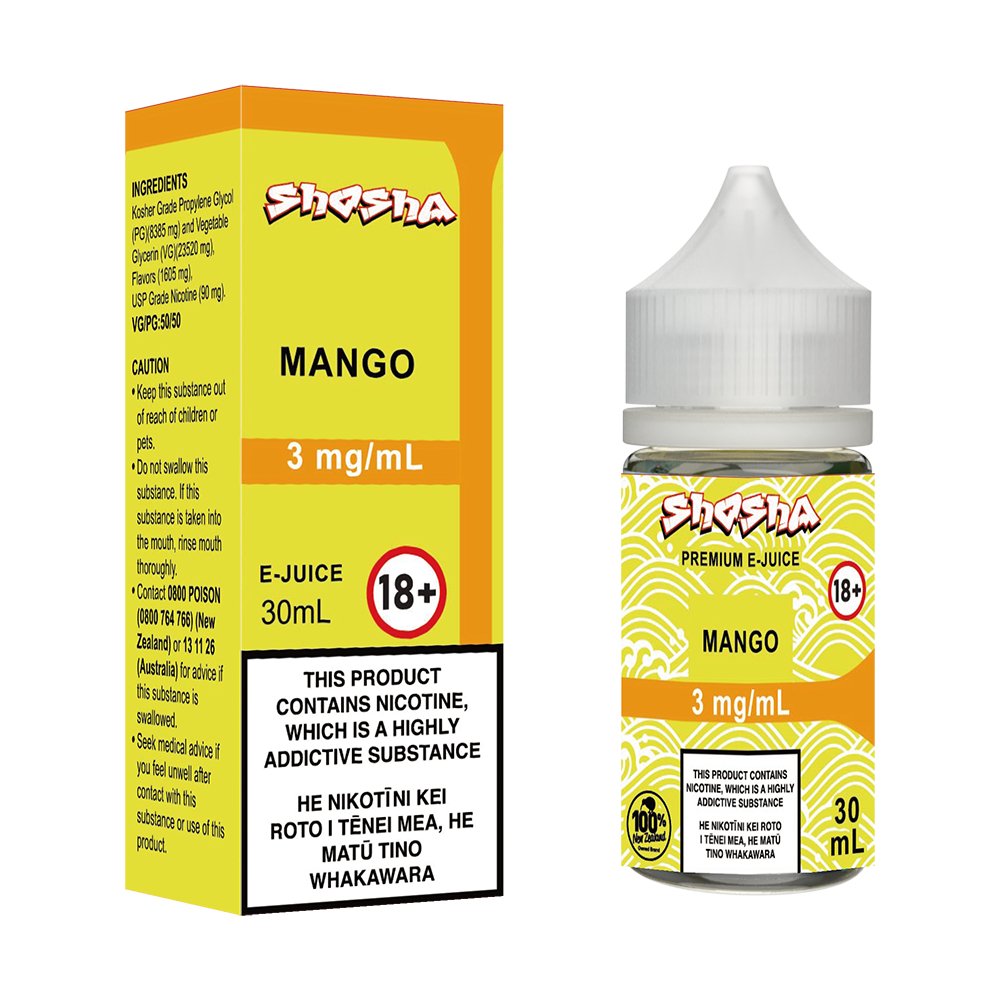 Mango E - Liquid | Shosha Vape NZ