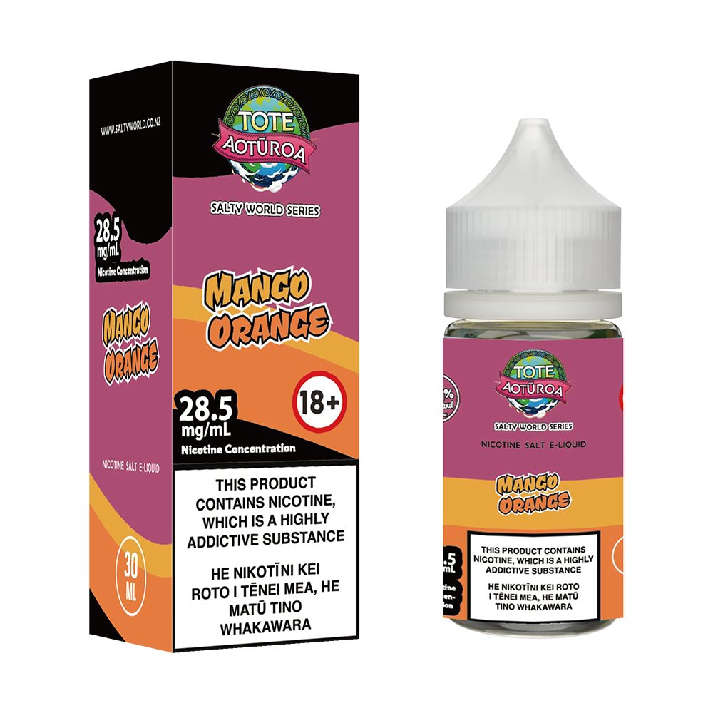 Mango Orange Nicotine Salt E - liquid | Shosha Vape NZ