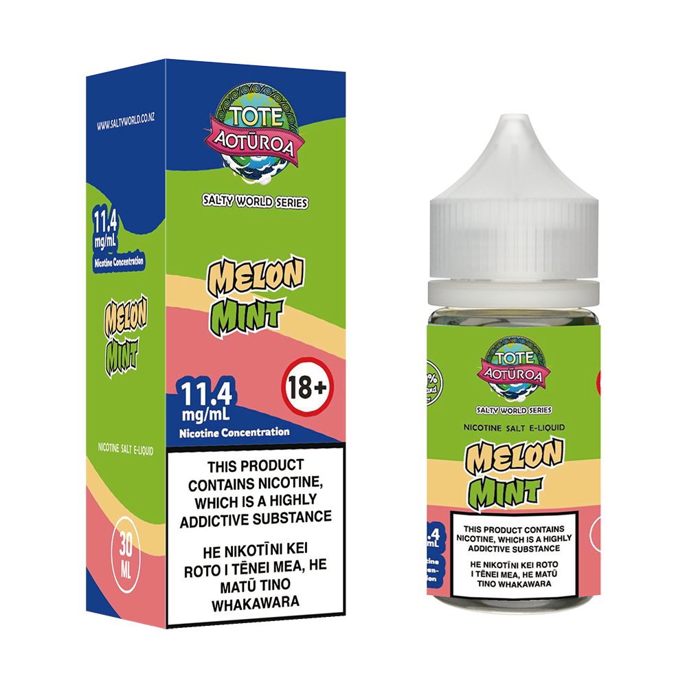 Melon Mint Nicotine Salt E - liquid | Shosha Vape NZ