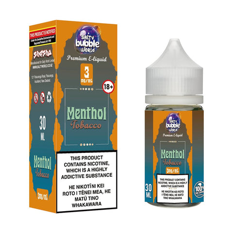 Menthol Tobacco E - liquid | Shosha Vape NZ