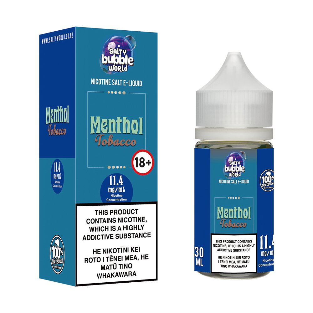 Menthol Tobacco Nicotine Salt E - liquid | Shosha Vape NZ