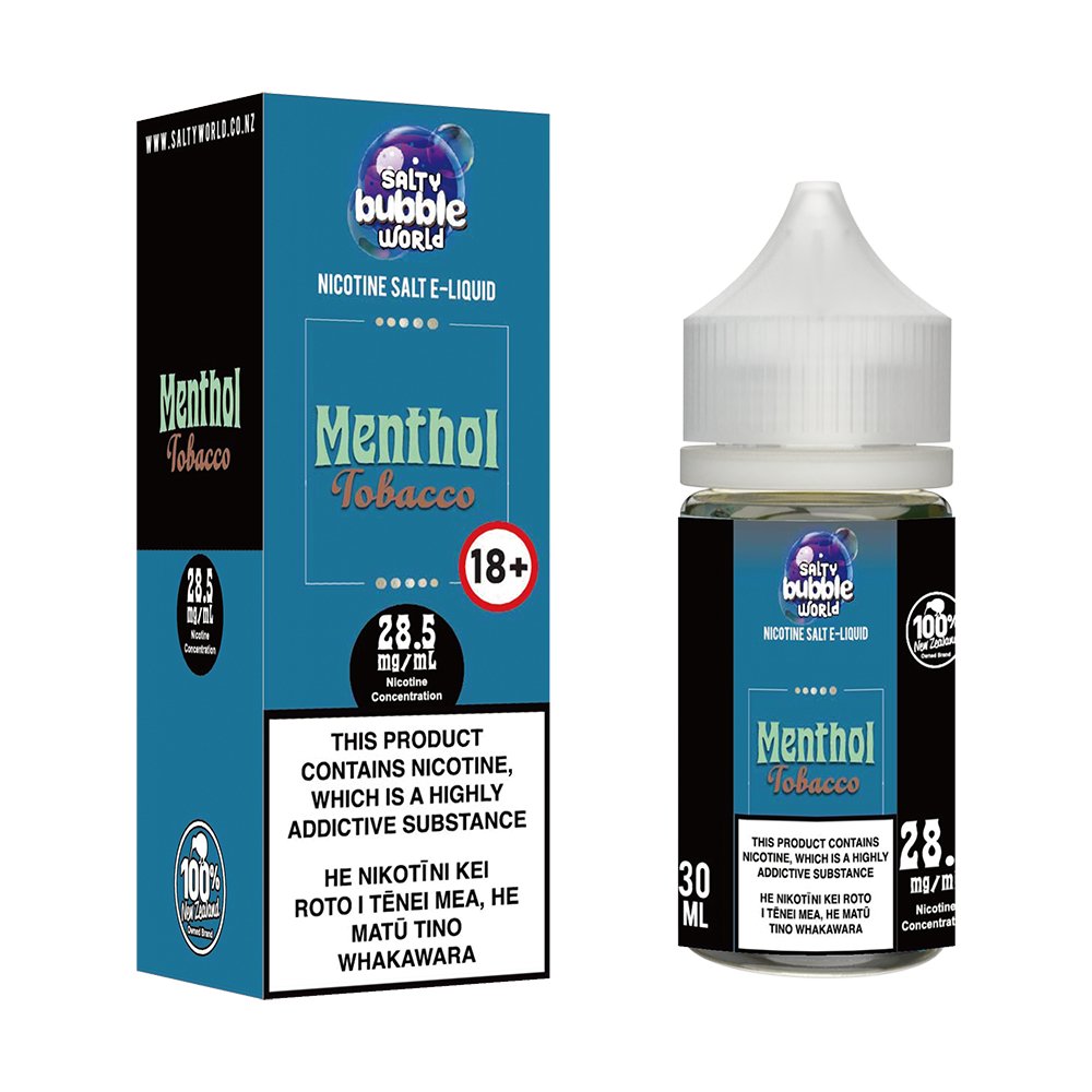 Menthol Tobacco Nicotine Salt E - liquid | Shosha Vape NZ