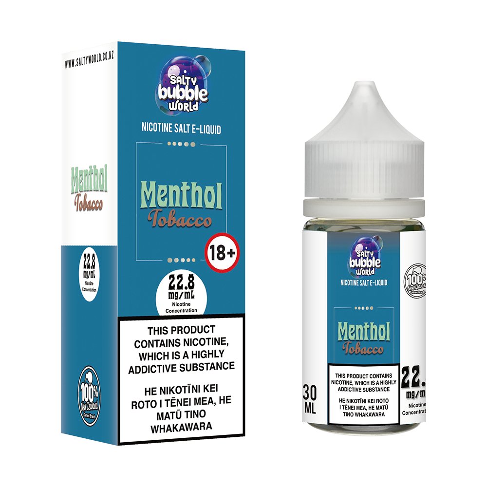 Menthol Tobacco Nicotine Salt E - liquid | Shosha Vape NZ