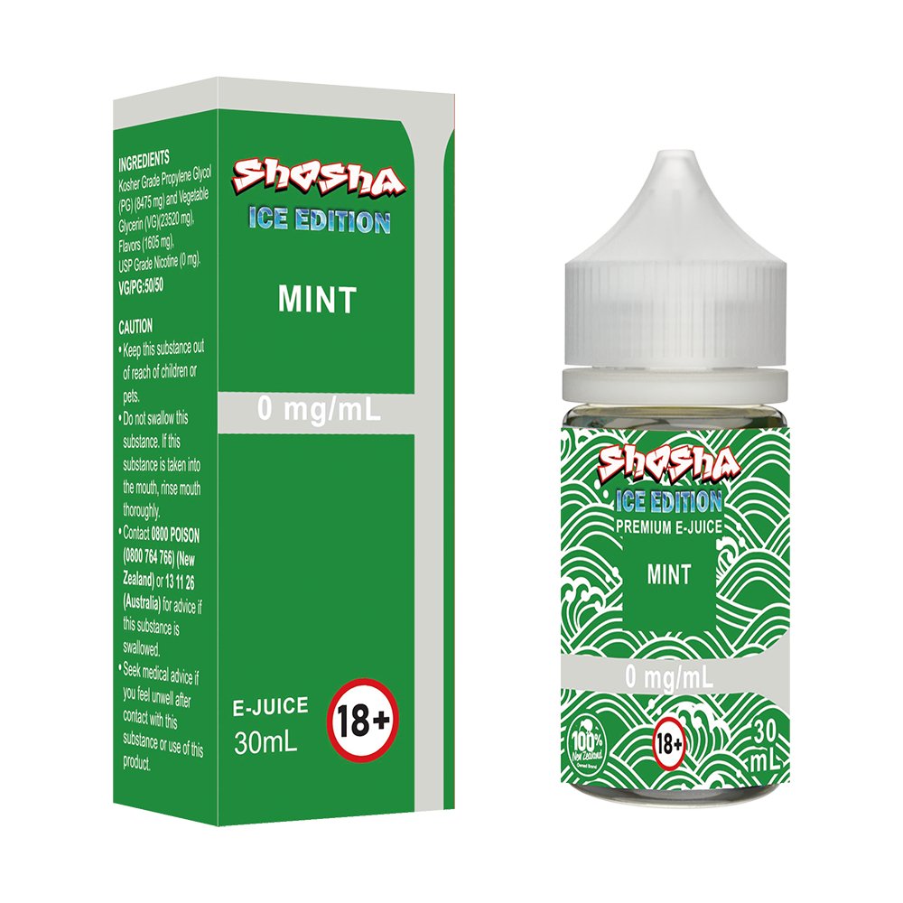 Mint E - Liquid | Shosha Vape NZ