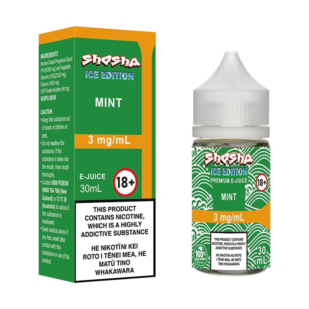 Mint E - Liquid | Shosha Vape NZ