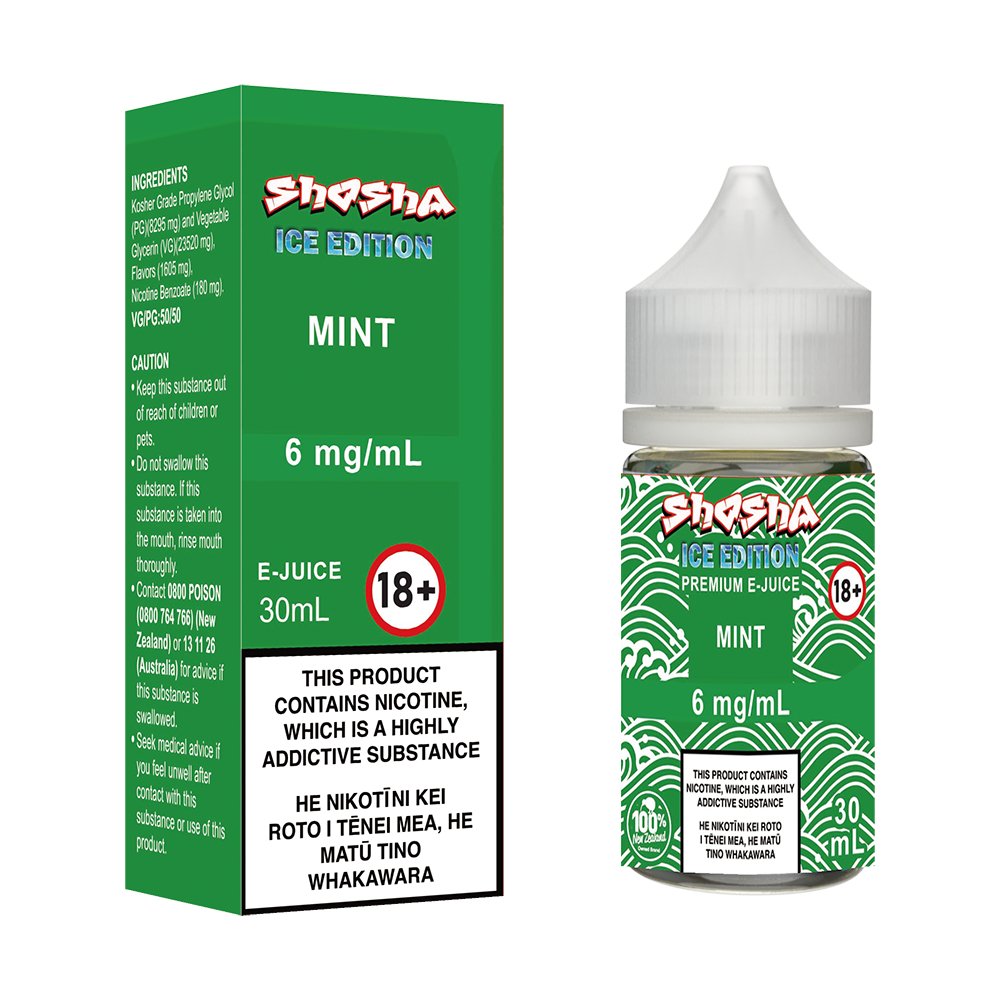 Mint E - Liquid | Shosha Vape NZ