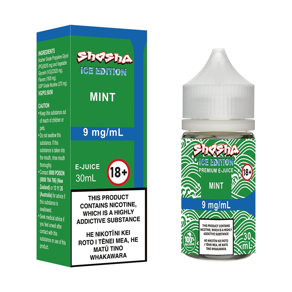 Mint E - Liquid | Shosha Vape NZ